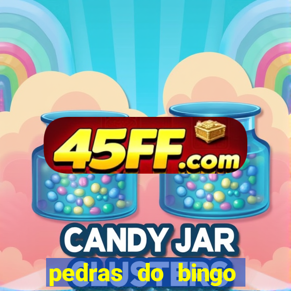 pedras do bingo para imprimir